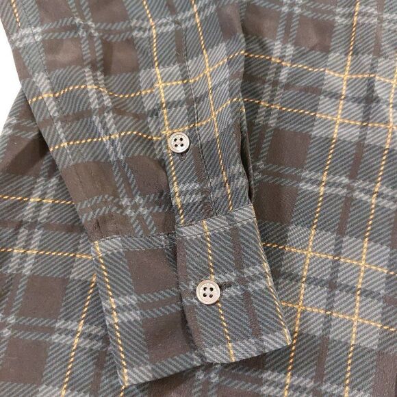 Equipment Plaid Mini Dress in Dark Green and Black - Picture 8 of 8